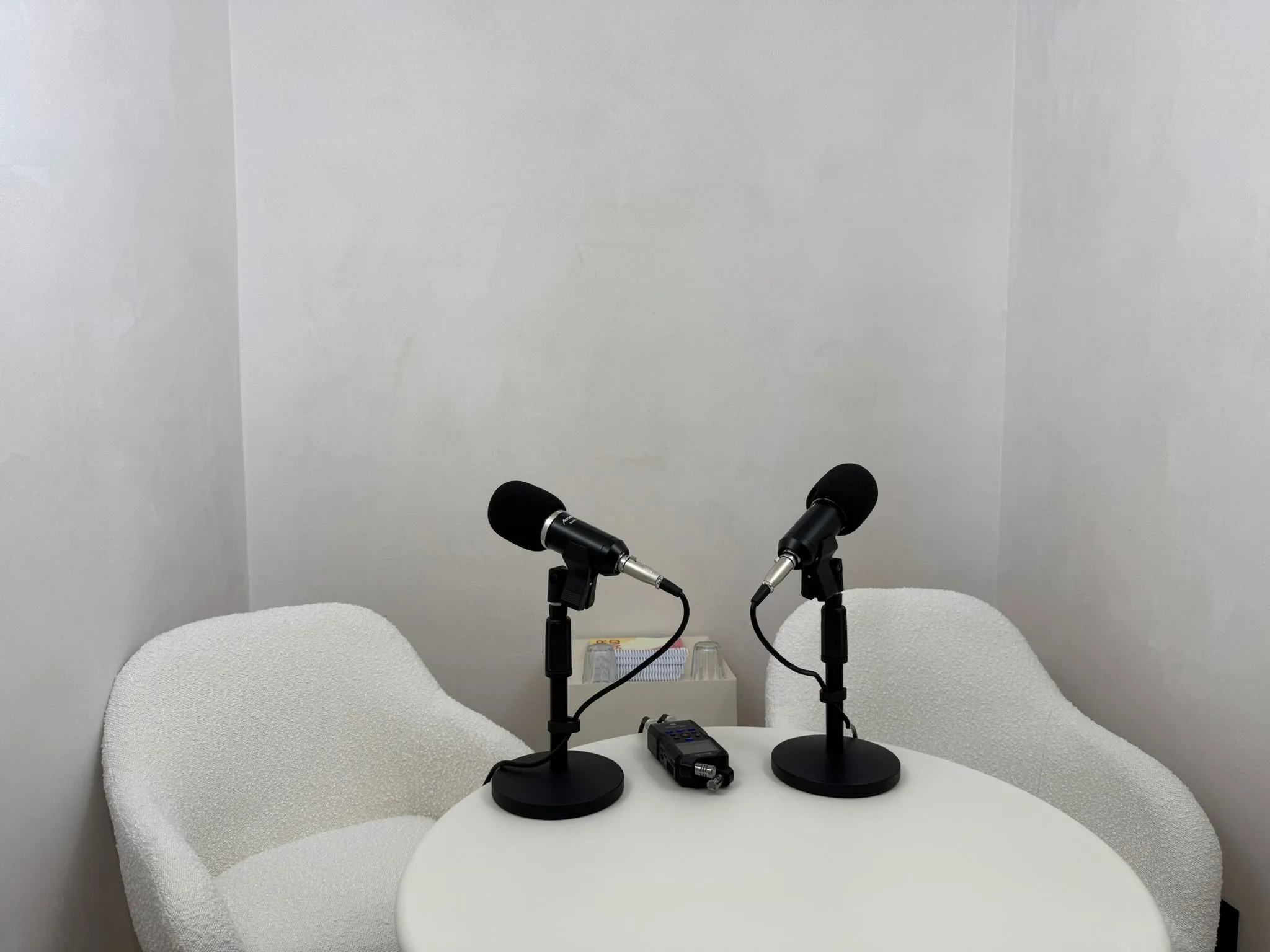 Sala grabación podcast profesional
